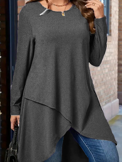 Evra Plus Size Tunic Top