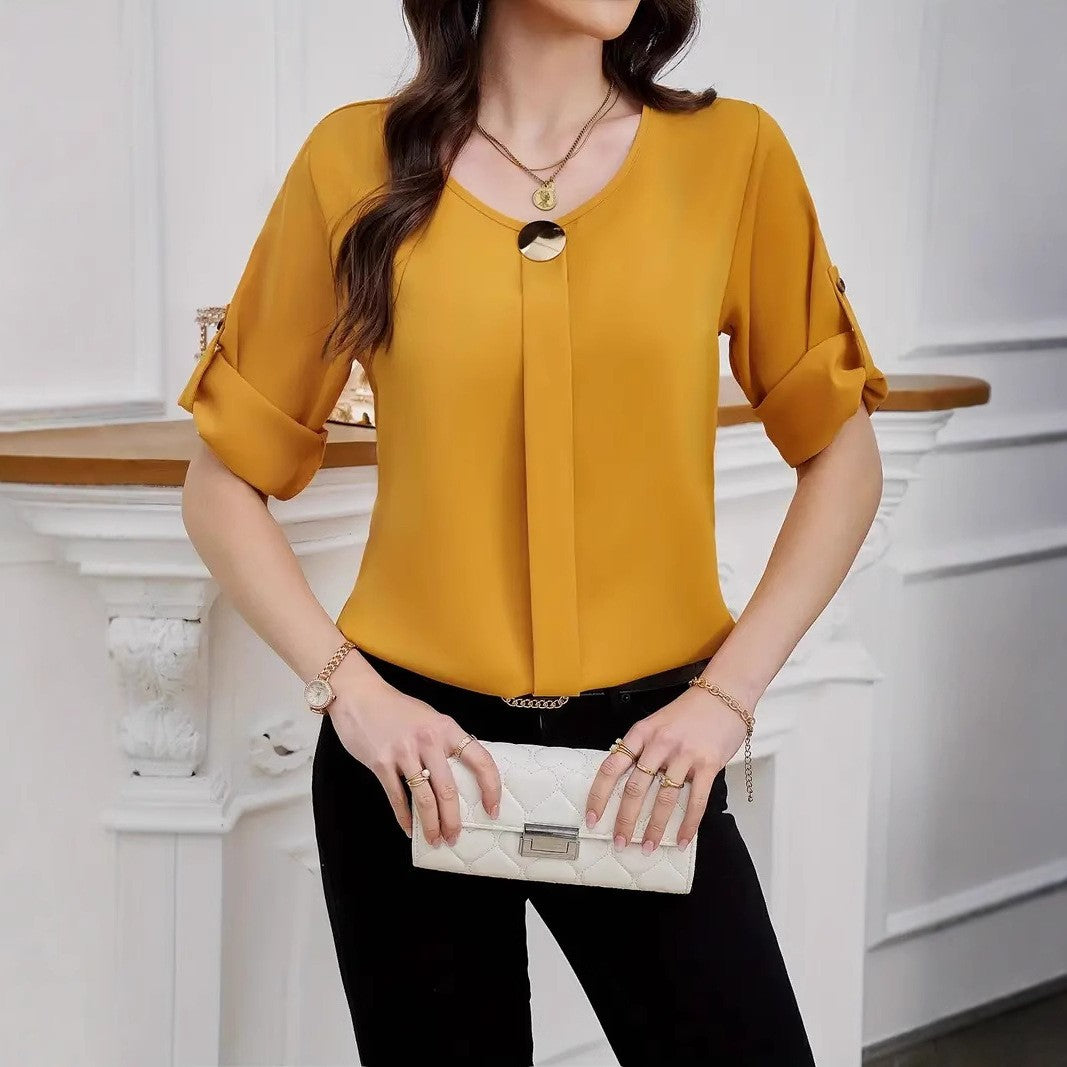 Marlowe Workwear Blouse