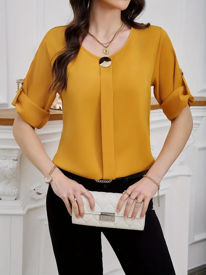 Marlowe Workwear Blouse
